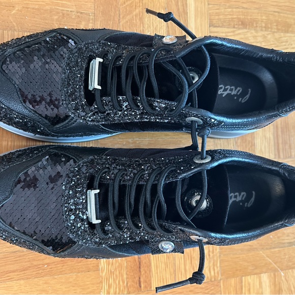 Intervalle Black Sequin Sneakers - Size 8 (Gently Used) - Picture 2 of 4